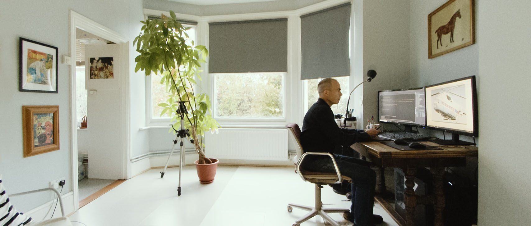 Sacha Austin at work